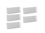 5 Dissipatori Di Calore In Alluminio Per Il Raffreddamento Di Cpu E Circuiti Stampati, Componenti Di Dissipazione Del Calore, 40 X 20 X 100 Mm