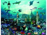 Nathan Puzzle Aquarium - Puzzle D'arte 2000 Adulti Bambini