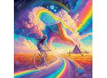 Yazz Puzzle Bikable - Fahrrad Motiv 1023 Teile Multicolore