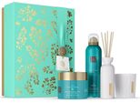 Rituals Karma Large Set Candela Profumata 140 Ml/Crema Corpo Idratante 48H 200 Ml/Mini Bastoncini Profumati 70 Ml/Gel Doccia Schiumoso 200 Ml 610 Ml