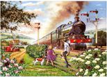 Casa Del Puzzle Ferrovia Bambini 500 Xl Teile Zug Landschaft