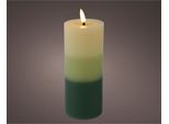 Led Effetto Fiamma Candela Loop 11 Cm Verde