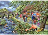 Puzzle Della Casa Del Puzzle Vento Sui Salici 1000 Teile Puzzle