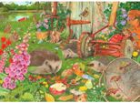 Casa Del Puzzle 1000 Teile Fondo Del Giardino Tiere