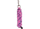 Harry's Horse Mounty 2 M Corda Per Guinzaglio Con Gancio A Scatto Rosa Rosa Taglia Unica