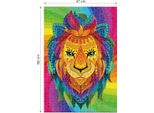 Roovi Puzzle Leone Astratto - 1000 Teile Puzzle