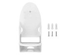 Supporto Elettrico Per Ferro Da Stiro, Resistente Al Calore, Supporto Da Parete 2 In 1 Con Asse Da Stiro E Gancio Per Il Bagno E La Casa, Bianco