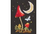 Kit Punto Croce Contato Rto "Moonlight Glade"", 10X14Cm"