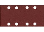 Carta Vetrata Makita 80 X 166 Mm, K40, 10 Pz. 80 X 166 Mm - K40 - 10 Pz. - 8 Fori