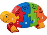Tartaruga Puzzle In Legno Lanka Kade - Giocattolo Educativo Per Imparare A Contare Da 1 A 5