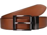 Lloyd Pelle Cintura 2 In 1 Reversible Belt W85 Black / Cognac Nero Marrone