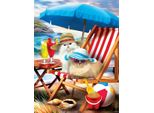 Sunsout Puzzle Xxl Pezzi - Gatti Da Spiaggia - 300 Pezzi Puzzle
