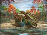 Sunsout Puzzle Herbst Ed Beard Jr - Autunno In Riva Al Mare - 1000 Pezzi