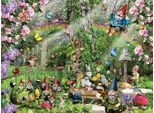 Sunsout Puzzle Gnomi Playground 300 Pezzi Fantasia Animali Cartone Animato