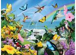 Sunsout Puzzle Xxl Teile - Lori Schory - Colibrì Sulla Spiaggia - 500 Teile