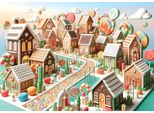 Yazz Puzzle Candy Land - Puzzle Colorato Da 1000 Pezzi Per Bambini
