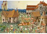 Grafika Puzzle FrançOis Ruyer - Fattoria - Puzzle Da 1000 Pezzi