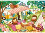 Magnolia Puzzle Boho Camper - Puzzle Colorato Da 1000 Pezzi Per Bambini