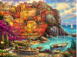 Grafika Puzzle Chuck Pinson - Puzzle Delle Cinque Terre - 2000 Pezzi