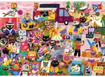 Magnolia Puzzle Cat Crowd - 1000 Pezzi, Motivo Gatto Colorato