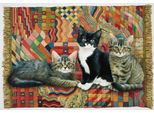 Puzzle Grafika Christie, Posky E Zelly Su Un Tappeto Deco - 1000 Pezzi