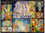 Grafika Puzzle Robert Delaunay Collage - Puzzle Artistico Da 2000 Pezzi