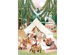 Magnolia Puzzle Camping - 1000 Teile Legespiel Multicolor