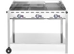 Hendi Sistema Grill Green Fire 3 Bruciatori, Profi Line, 17,4Kw, 1078X612X(H)825Mm
