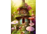 Puzzle Alipson Casa Del Fungo - 1000 Pezzi Multicolore