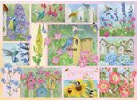 Cobble Hill Puzzle Giardino Uccelli D'estate - 500 Pezzi Divertimento Uccelli D'estate