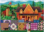 Sunsout Puzzle Joseph Burgess Morning Day Quilt 1000 Teile