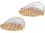 Coperchio Per Alimenti 35 Cm Bambù 1 Pezzo Assortito Naturale