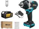 Avvitatore A Impulsi Elettrico Senza Spazzole, Coppia 1800 N-M, Velocità 7200 Giri/Min, 1 Batteria