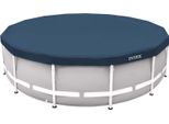 Intex 28083 Telo Copri Piscina Deluxe Rotondo 457 Cm Con Sporgenza Di 20 Cm Telo Copri Piscina