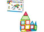 Set Di Costruzioni Magnetiche 48 Pezzi - Piastrelle Magnetiche