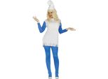 Fiaba Nano Costume Di Carnevale Blu Magia Creativa Fantasia Mondo Libro Giorno Avventura Carnevale, Taglia: 44 - 46 (Xl) Colore: Blu