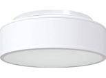 Vidaxl Lampada Da Soffitto Con Faretti Bianco 38 X 38 X 13,5 Cm Tessuto