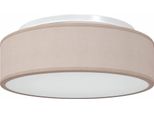 Vidaxl Lampada Da Soffitto Con Faretti Taupe 38 X 38 X 13,5 Cm Tessuto