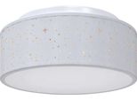 Vidaxl Lampada Da Soffitto Con Faretti Grigio 30 X 30 X 13,5 Cm Tessuto