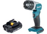 Makita Dml 808 A1 Lampada Portatile A Batteria 14,4 / 18 V 190 Lm Led + 1X Batteria Ricaricabile 2,0 Ah - Senza Caricabatterie