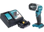 Makita Dml 808 RA1 Lampada Portatile A Batteria 14,4 / 18 V 190 Lm Led + 1X Batteria Ricaricabile 2,0 Ah + Caricatore