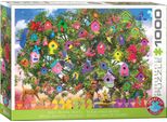 Eurographics Puzzle Vogelhaus Hotel, Bunte VöGel - Olena, 1000 Teile, 6000-6011