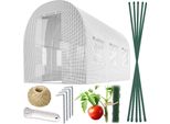 Tunnel Da Giardino 2 X 3 M (6M2) Bianco Plonos