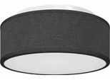 Vidaxl Lampada Da Soffitto Con Faretti Nero 30 X 30 X 13,5 Cm Tessuto