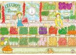 Magnolia Puzzle Simon's Greengrocer - Giocattolo Colorato Da 1000 Pezzi