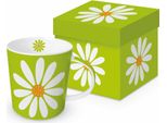 Tazza Ppd Happy Flower Verde Trend, Kaffeetasse, Becher, Tasse, New Bone China, 400 Ml, 160303072