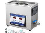 Vevor Pulitore Ad Ultrasuoni, 6,5 L, Dispositivo Ad Ultrasuoni Per La Pulizia Di Gioielli, Pulitore Digitale Ad Ultrasuoni, Riscaldatore, Timer, Set Per La Pulizia Di Gioielli, Pulitore Sonico Industriale Per Gioielli, Orologi, Anelli, Vetro Dentale