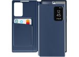Avizar, Cover Per Samsung Galaxy S24 Ultra Con Sportello Per Schede, Blu Scuro