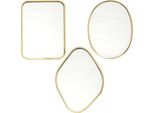 Howhomely Specchio Decorativo Set Di 3 Specchi Da Parete