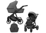 Passeggino Kunert Arizo 2In1 In Antracite/Grafite - Leggero, Elegante E Versatile